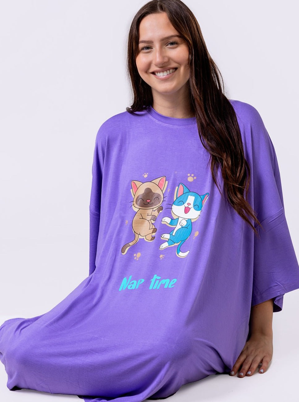 Cat Nap Shnugz Sleep Tee (Ships On 25th JULY 2023) - Shnugz