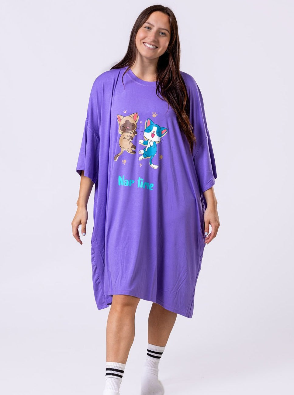 Cat Nap Shnugz Sleep Tee (Ships On 25th JULY 2023) - Shnugz