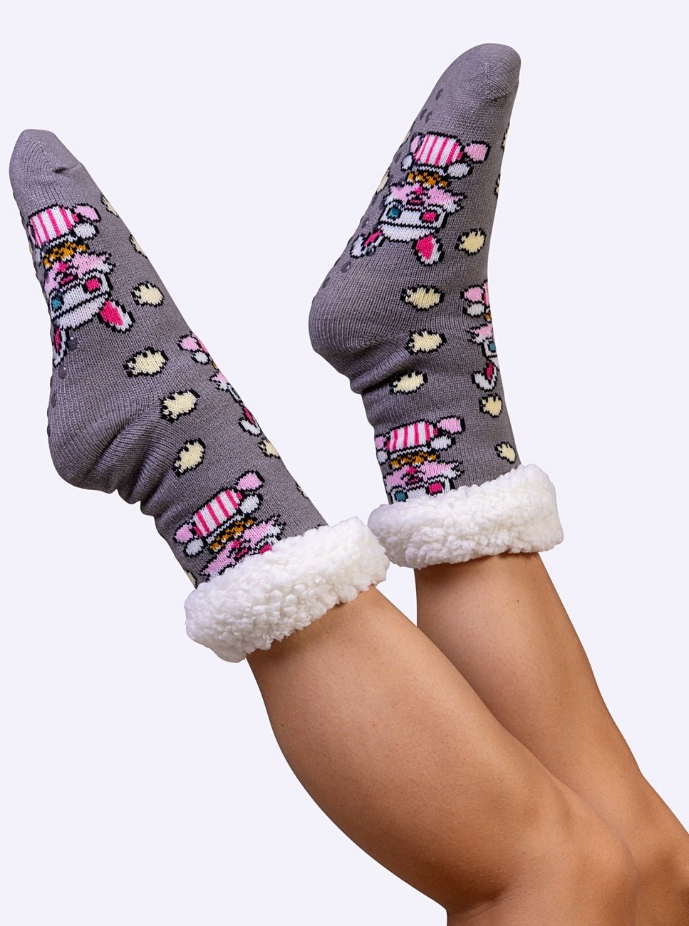 NEW Bunny Fluffy Slipper Socks - Shnugz