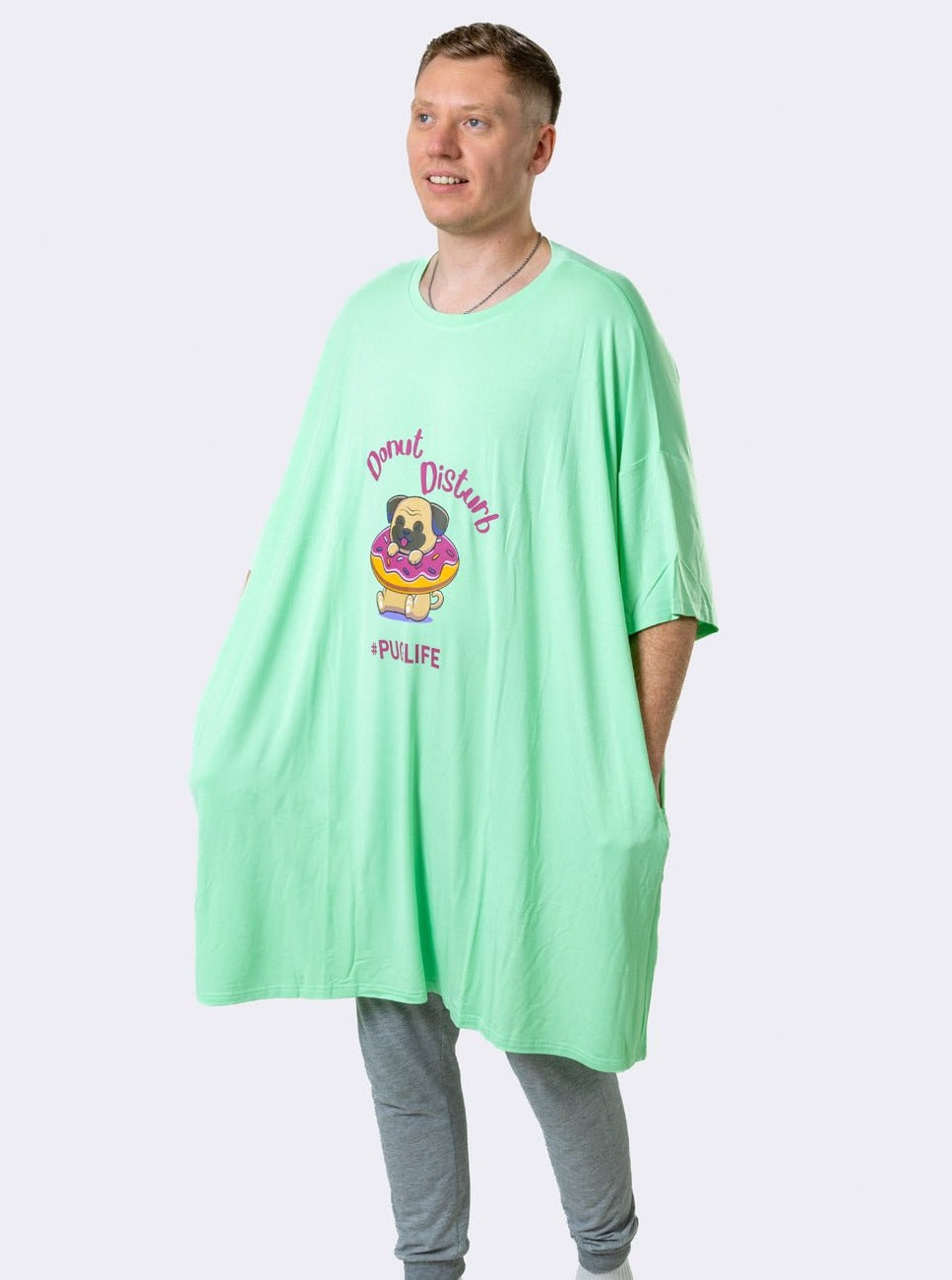 NEW Pug Life Shnugz Sleep Tee - Shnugz
