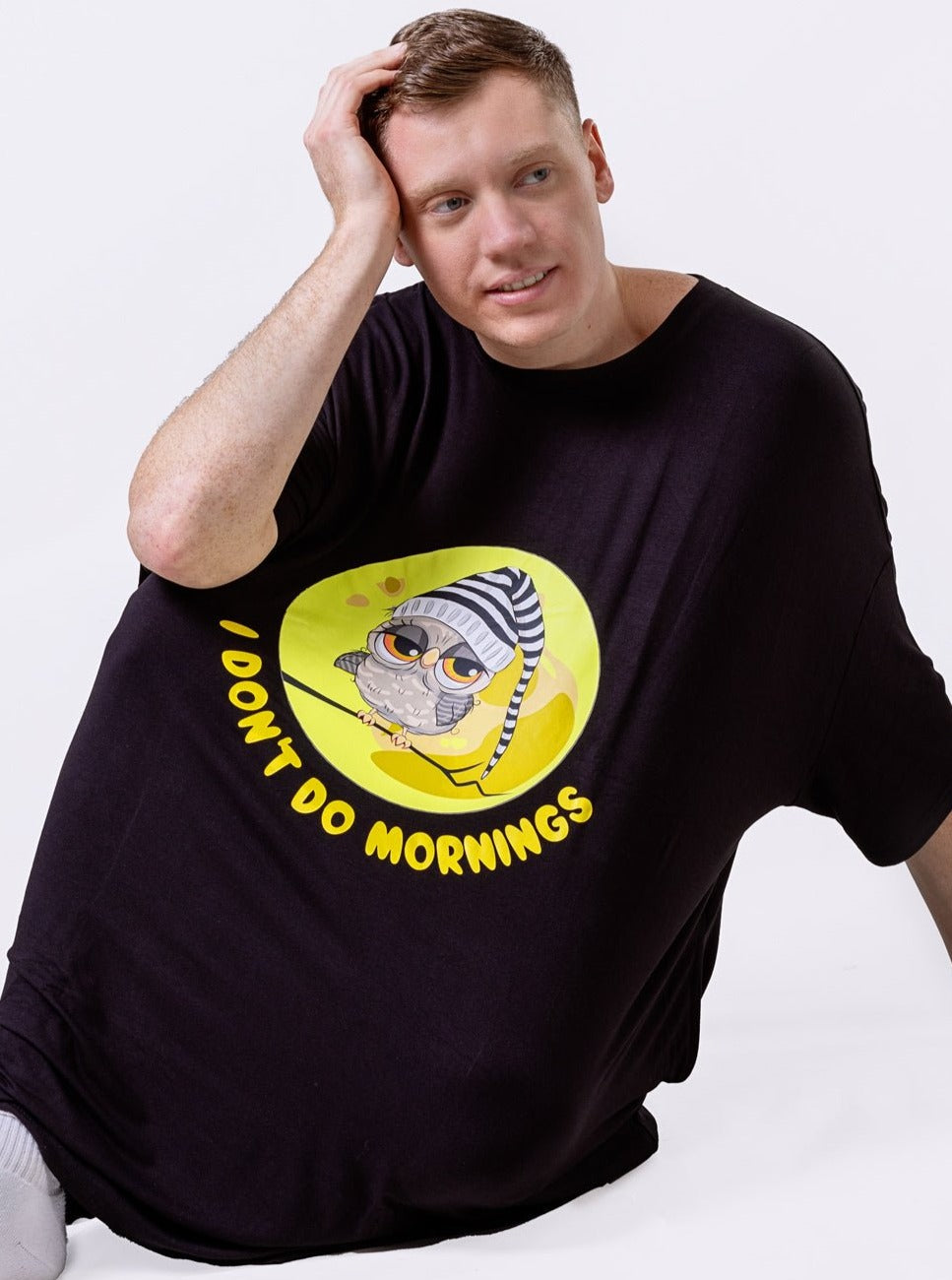 Night Owl Shnugz Sleep Tee (Ships On 25th JULY 2023) - Shnugz